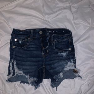 American eagle jean shorts
